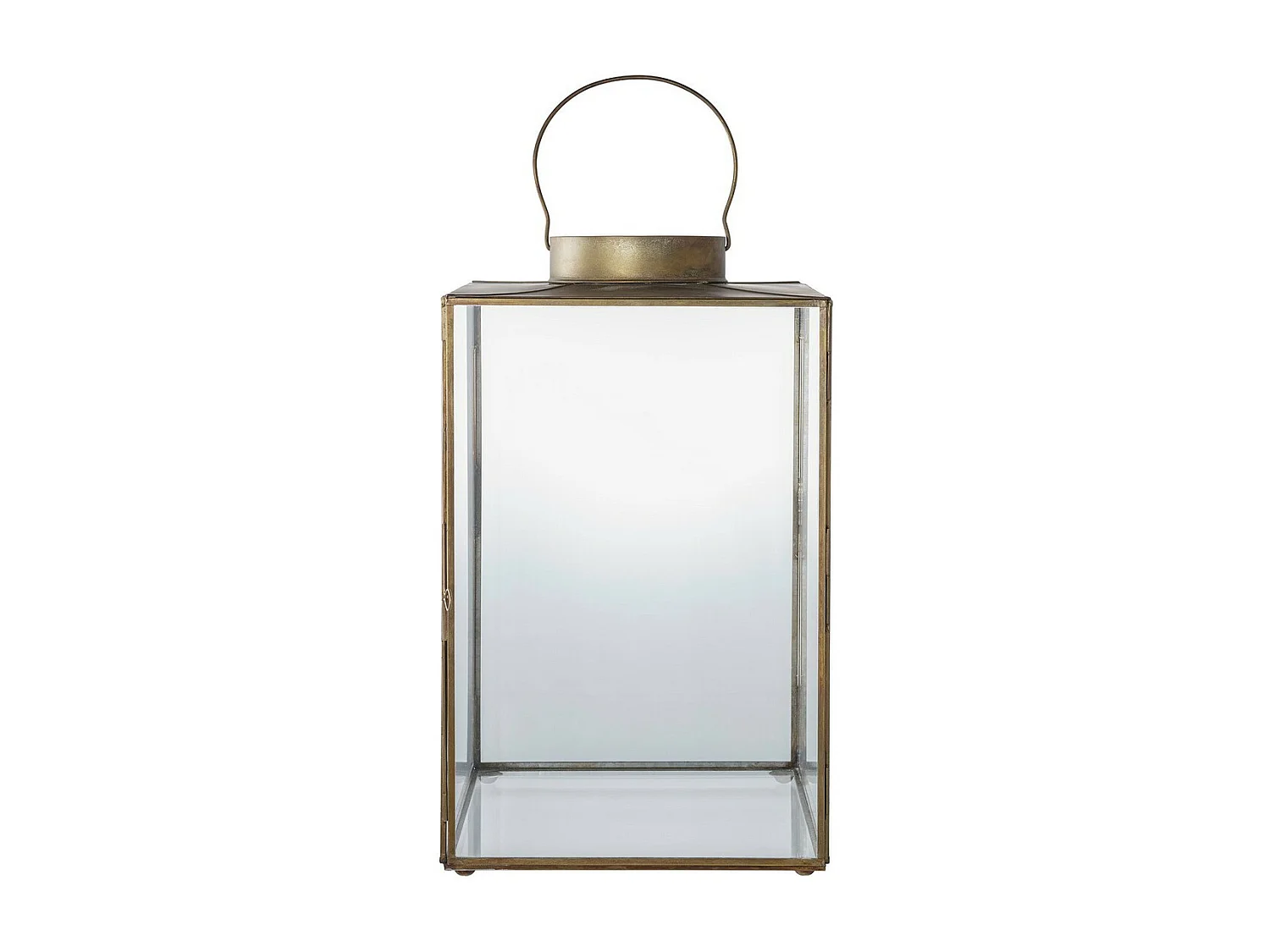 Lanterne Décorative d'Extérieur  Mohali, Laiton, 24,5x24,5x42 cm, Seven Design