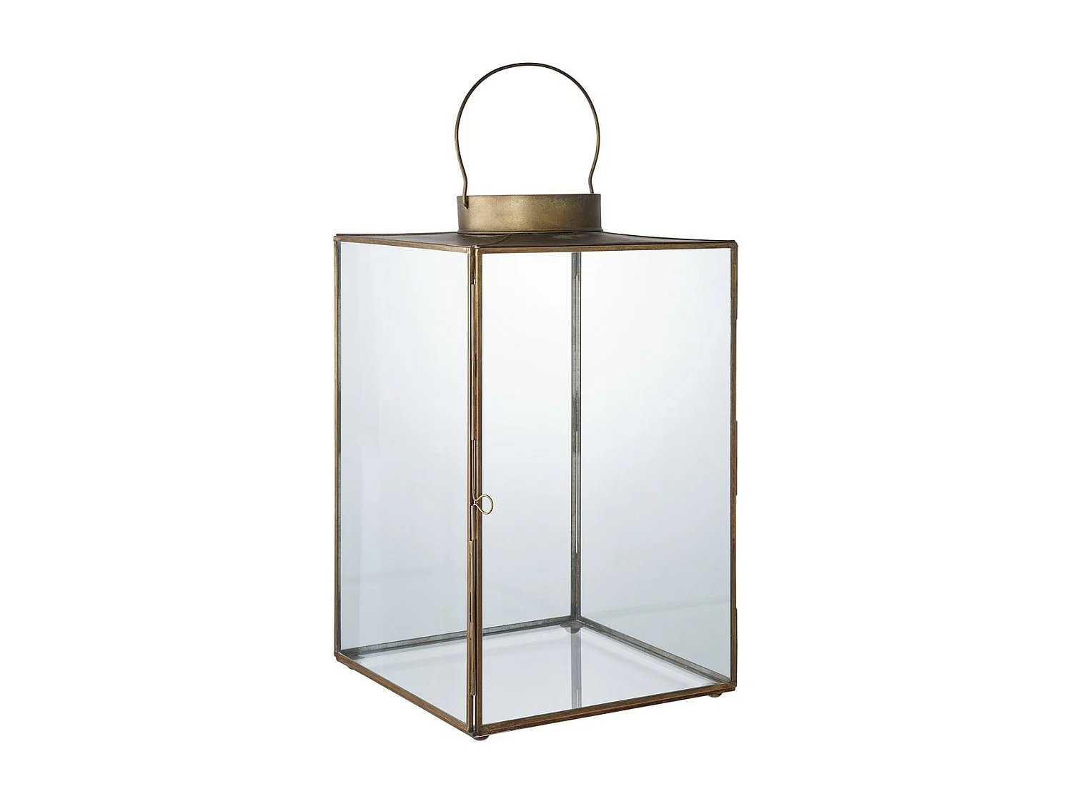 Lanterne Décorative d'Extérieur  Mohali, Laiton, 24,5x24,5x42 cm, Seven Design