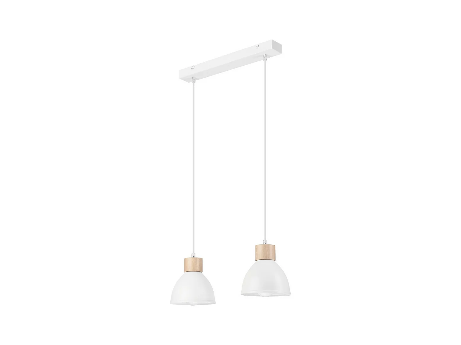 Suspension Nico, Blanc, 82x48x15 cm, EPIKASA