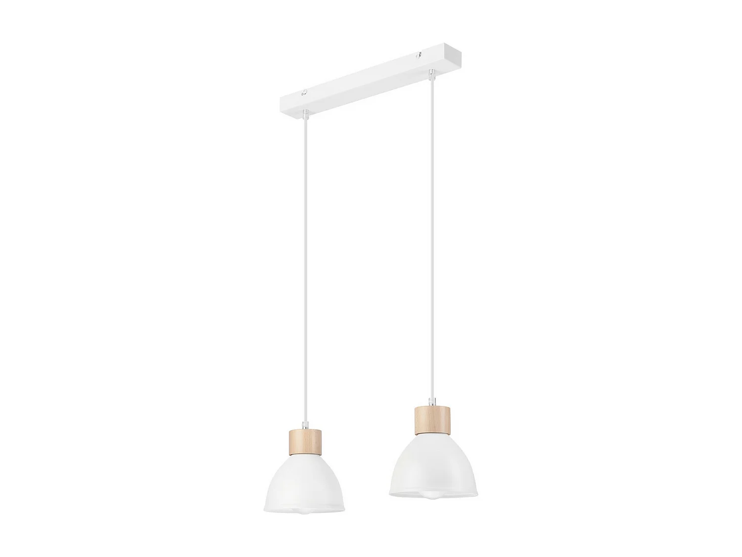 Suspension Nico, Blanc, 82x48x15 cm, Seven Design