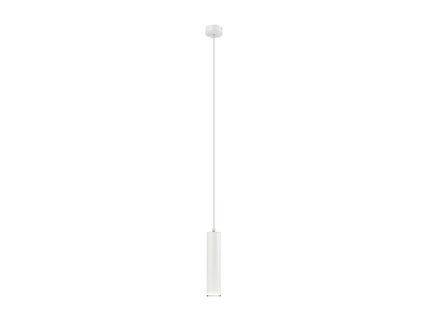 Candeeiro Suspenso Franco, Branco, 100x8x8 cm, Seven Design