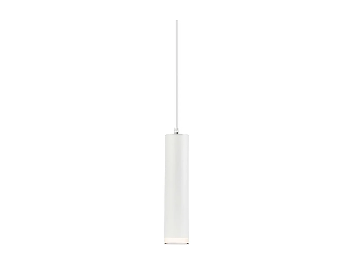 Candeeiro Suspenso Franco, Branco, 100x8x8 cm, Seven Design