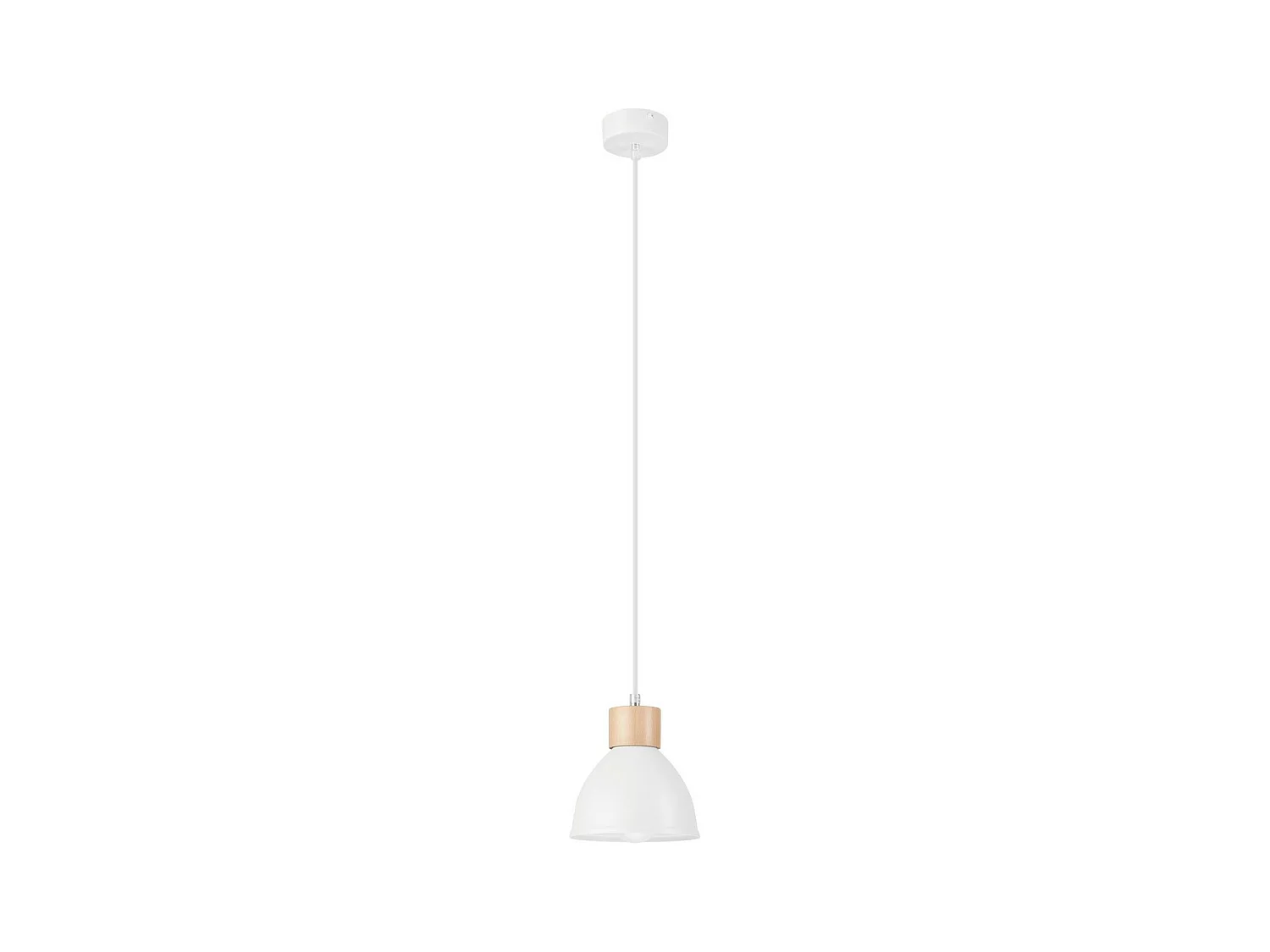 Suspension Nico, Blanc, 108x15x15 cm, EPIKASA