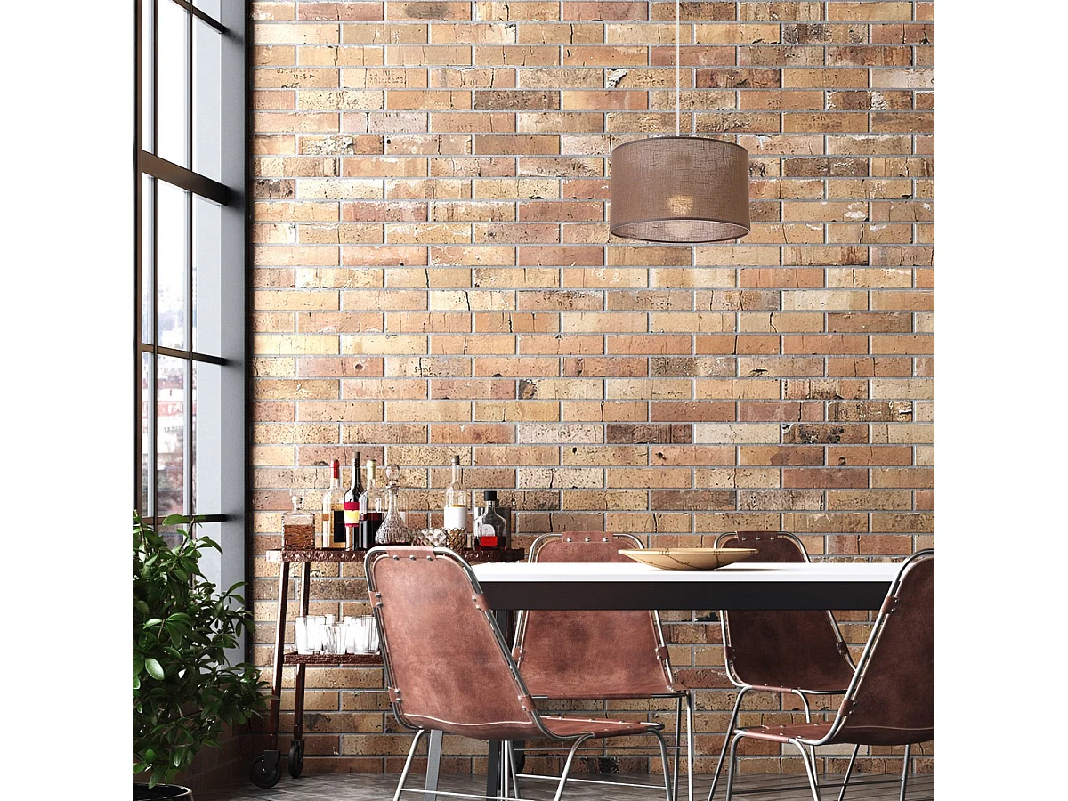 Suspension Vivian, Marron, 70x35x35 cm, Seven Design