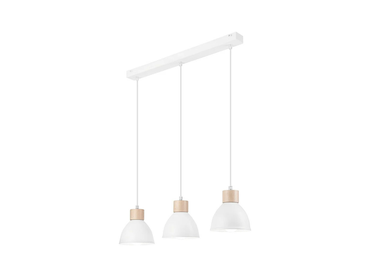 Suspension Nico, Blanc, 80x70x15 cm, EPIKASA