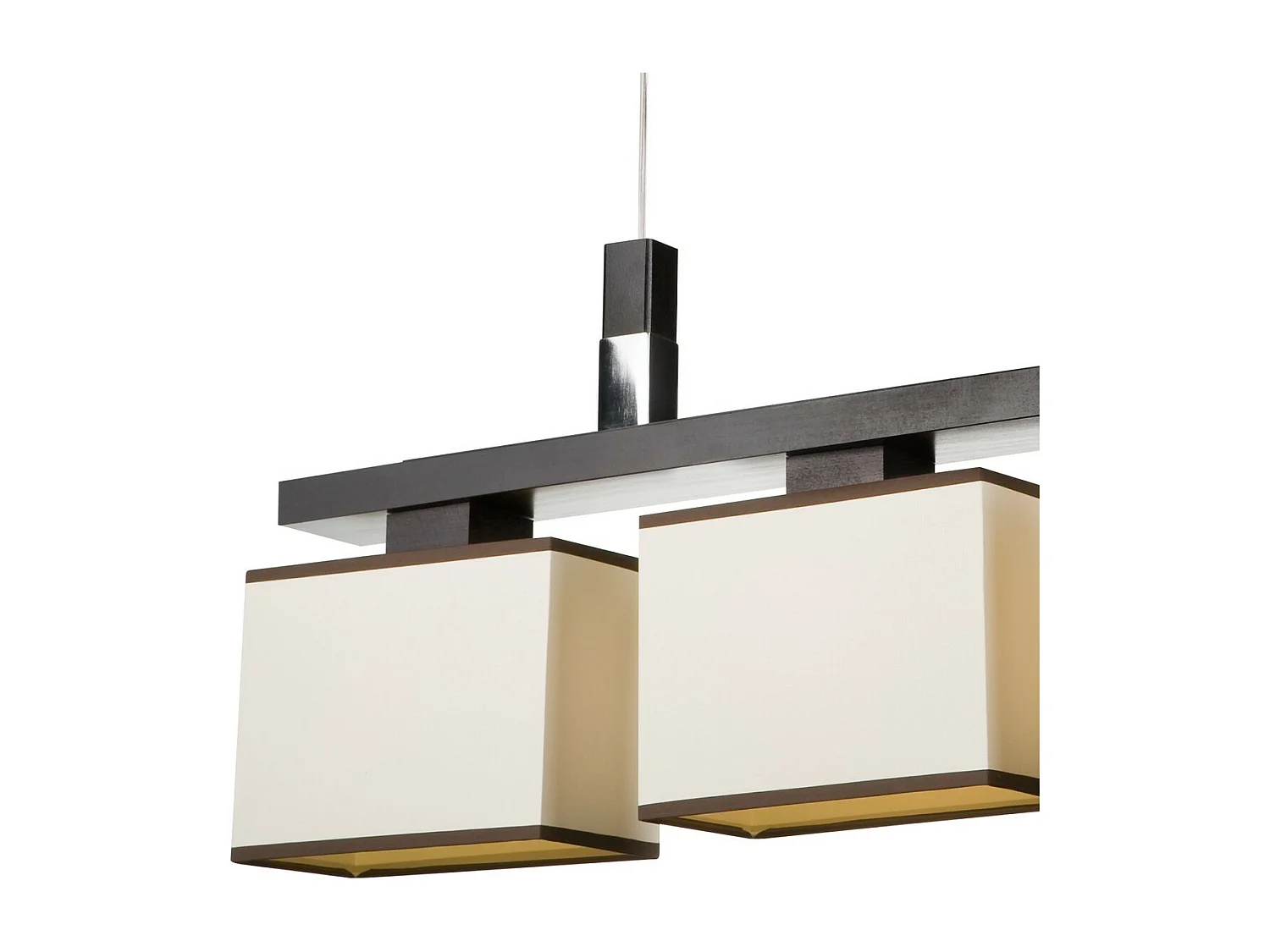 Lampada a Sospensione Amelia, Nero, 68x70x15 cm, Seven Design