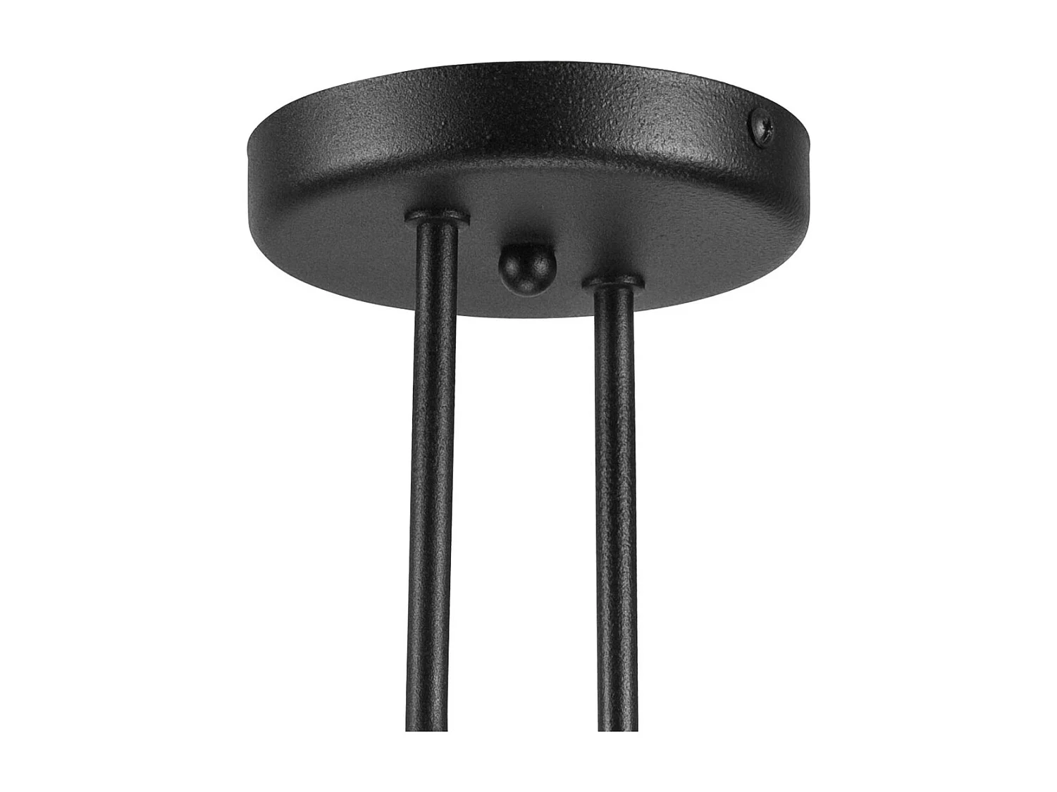 Plafondlamp Charlie, Zwart, 26x45x32 cm, Seven Design