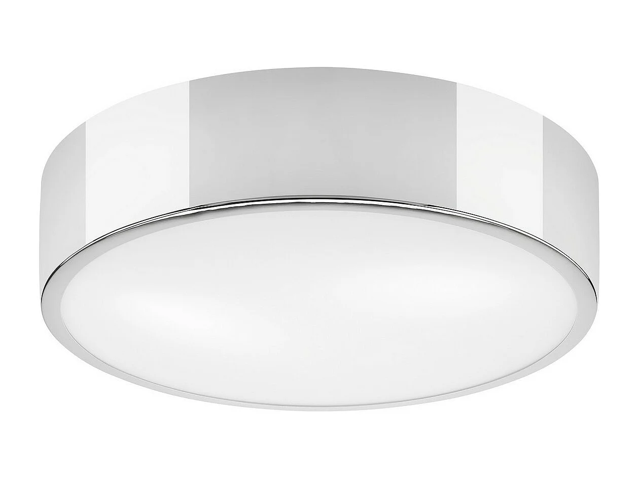 Plafonnier Dante, Blanc, 8x36x36 cm, Seven Design