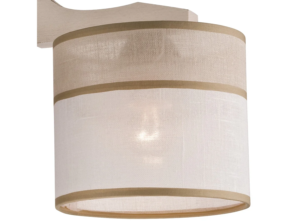 Plafondlamp Andrea, Wit, 23x40x4 cm, Seven Design