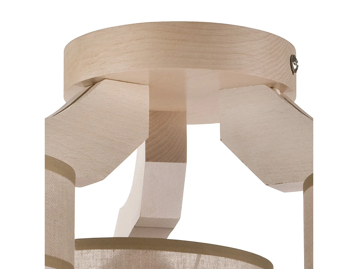 Plafondlamp Andrea, Wit, 23x40x4 cm, Seven Design