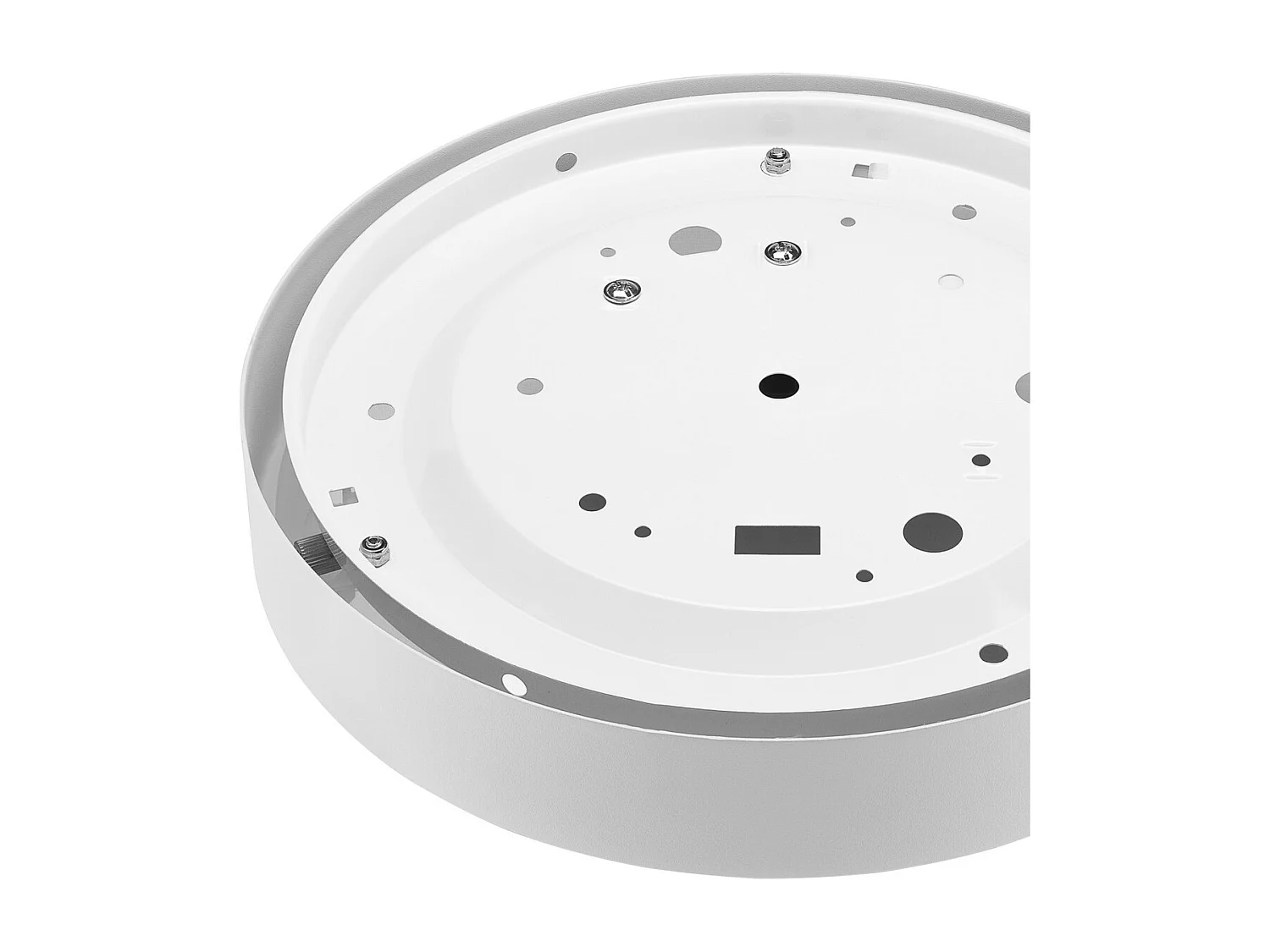 Plafonnier Jonas, Blanc, 8x26x26 cm, Seven Design