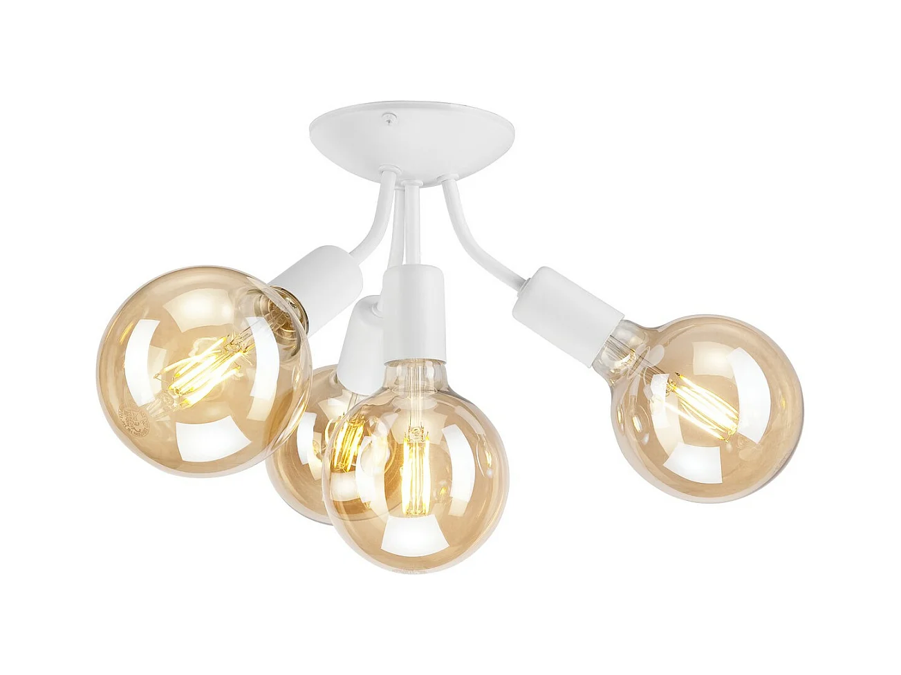 Plafondlamp Viggo, Wit, 17x23x23 cm, EPIKASA