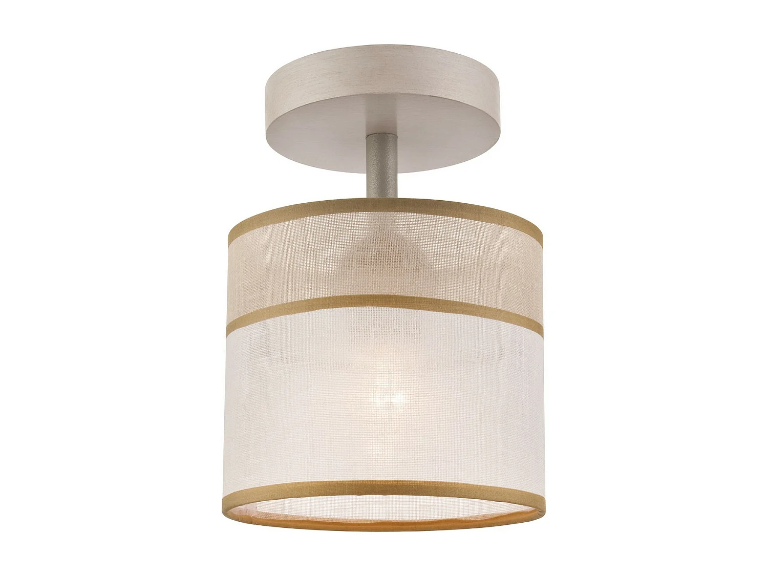 Lampada a Soffitto Andrea, Bianco, 25x16x16 cm, Seven Design