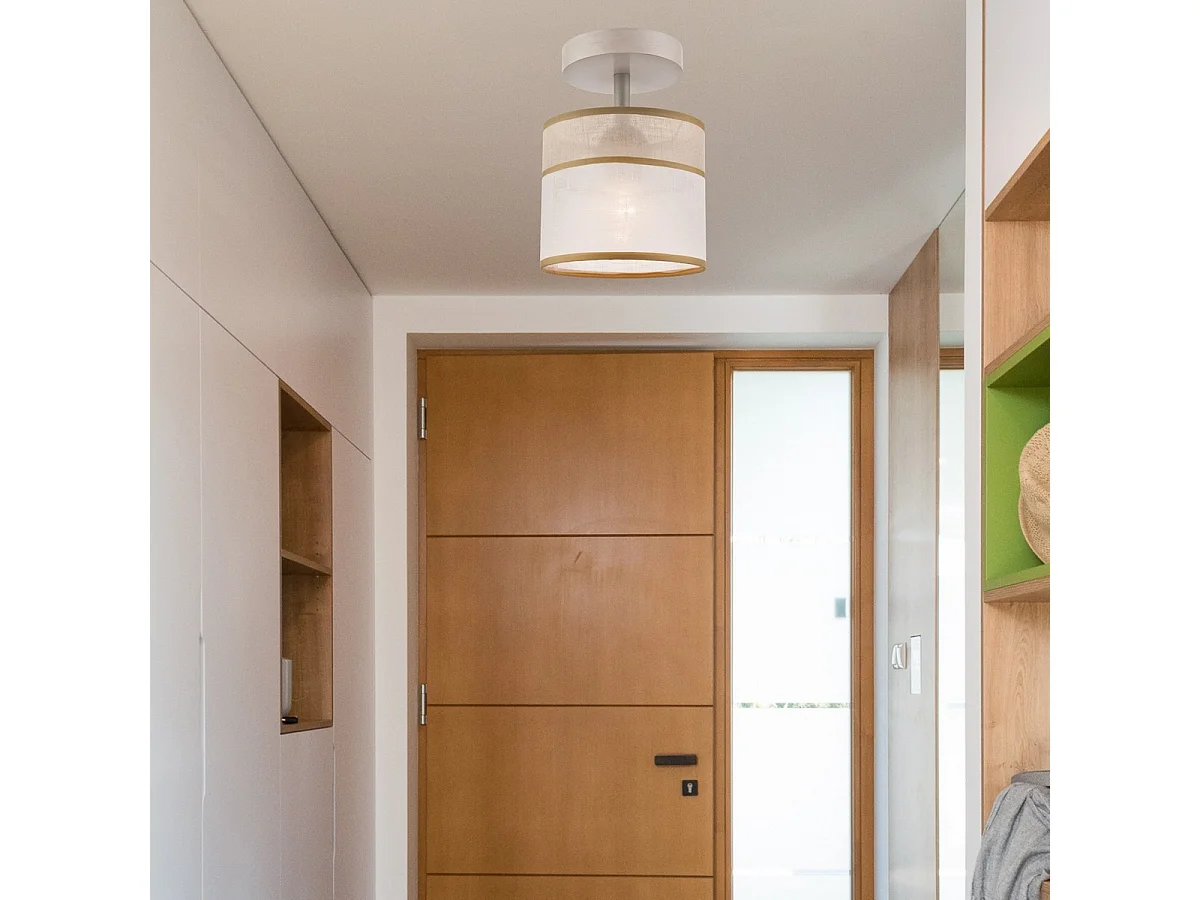 Lampa Sufitowa Andrea, Biały, 25x16x16 cm, Seven Design