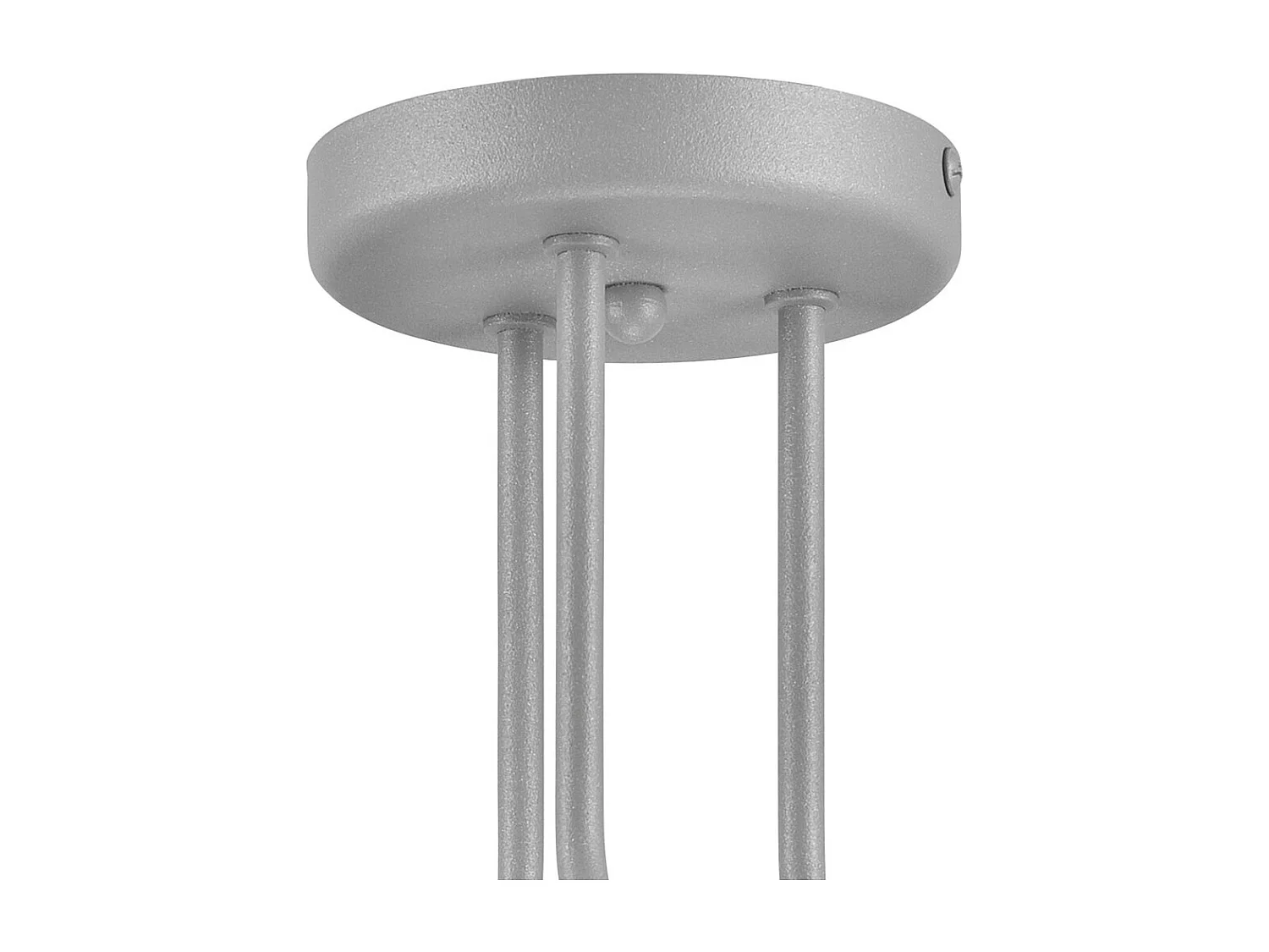 Plafondlamp Charlie, Zilver, 26x40x40 cm, Seven Design