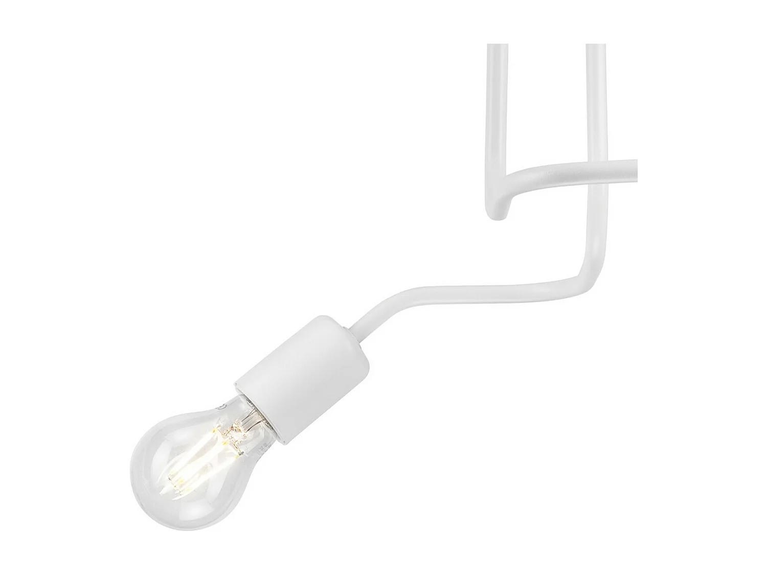 Lampa Sufitowa Charlie, Biały, 26x45x32 cm, Seven Design