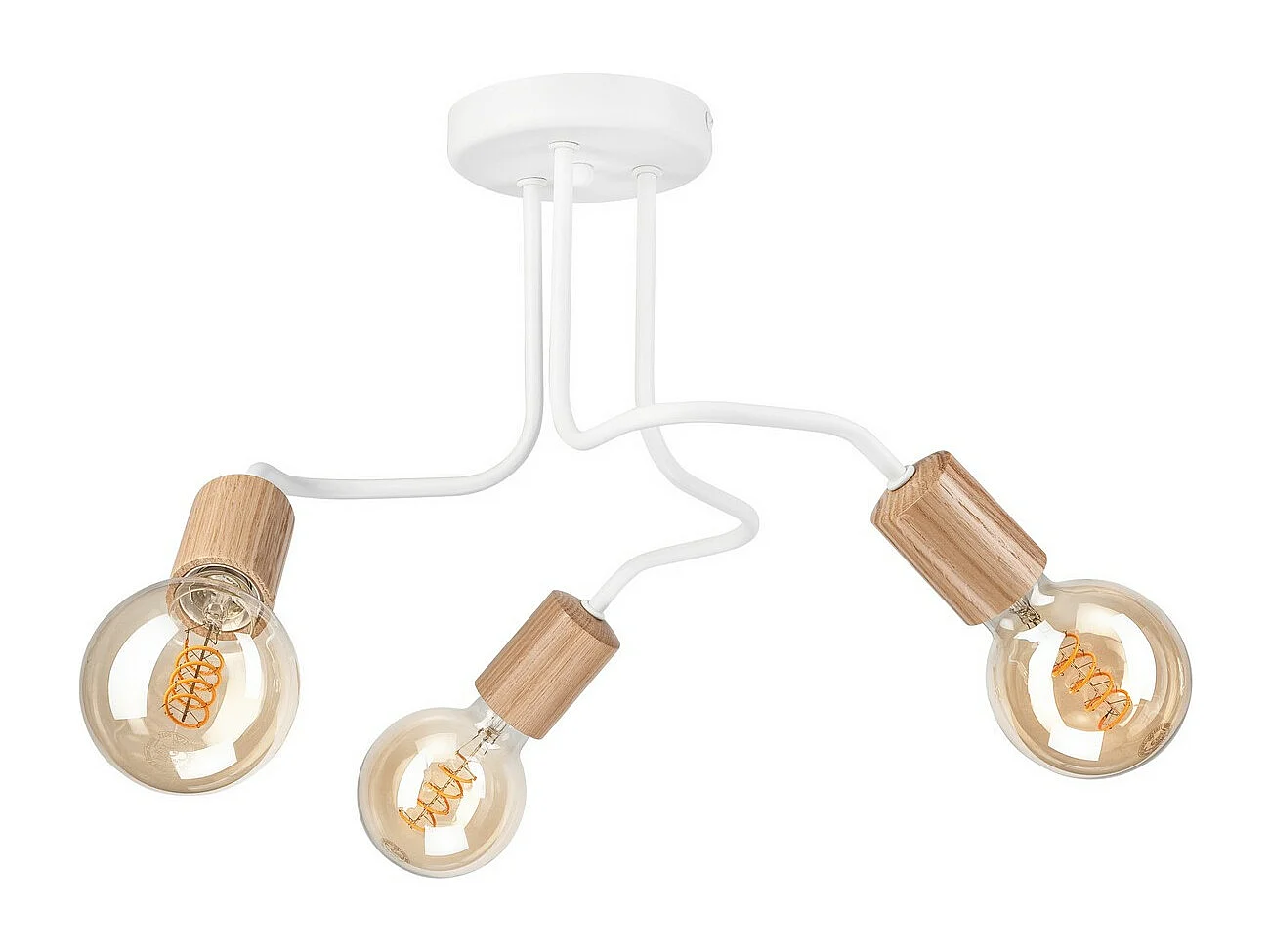 Lampa Sufitowa Conor, Biały, 26x40x40 cm, Seven Design