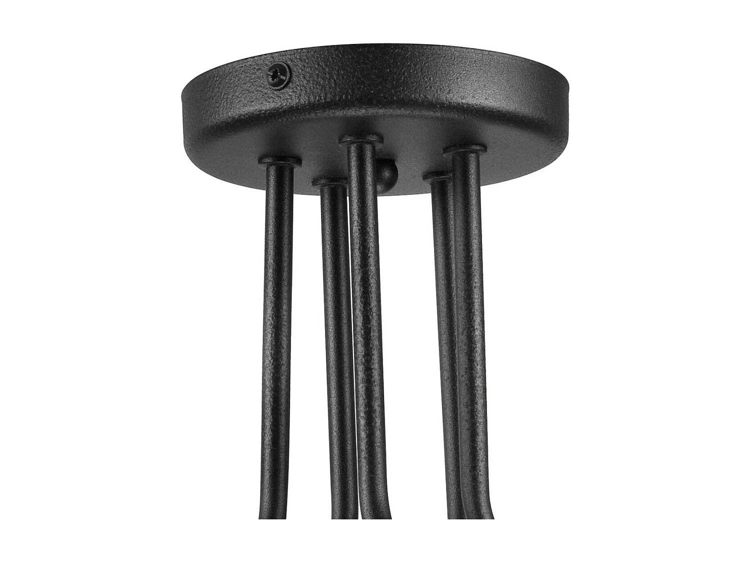 Plafondlamp Charlie, Zwart, 26x44x40 cm, Seven Design