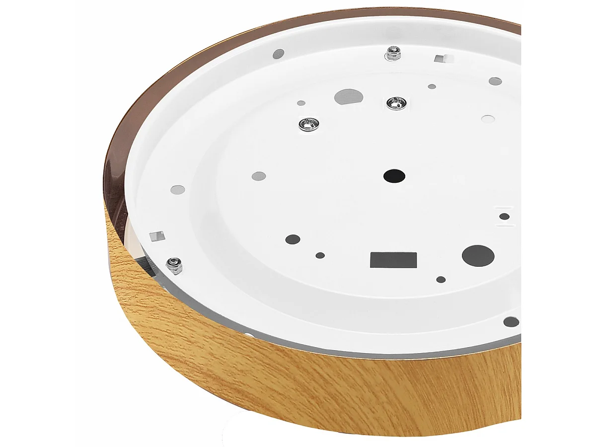 Plafondlamp Dante, Bruin, 8x26x26 cm, Seven Design