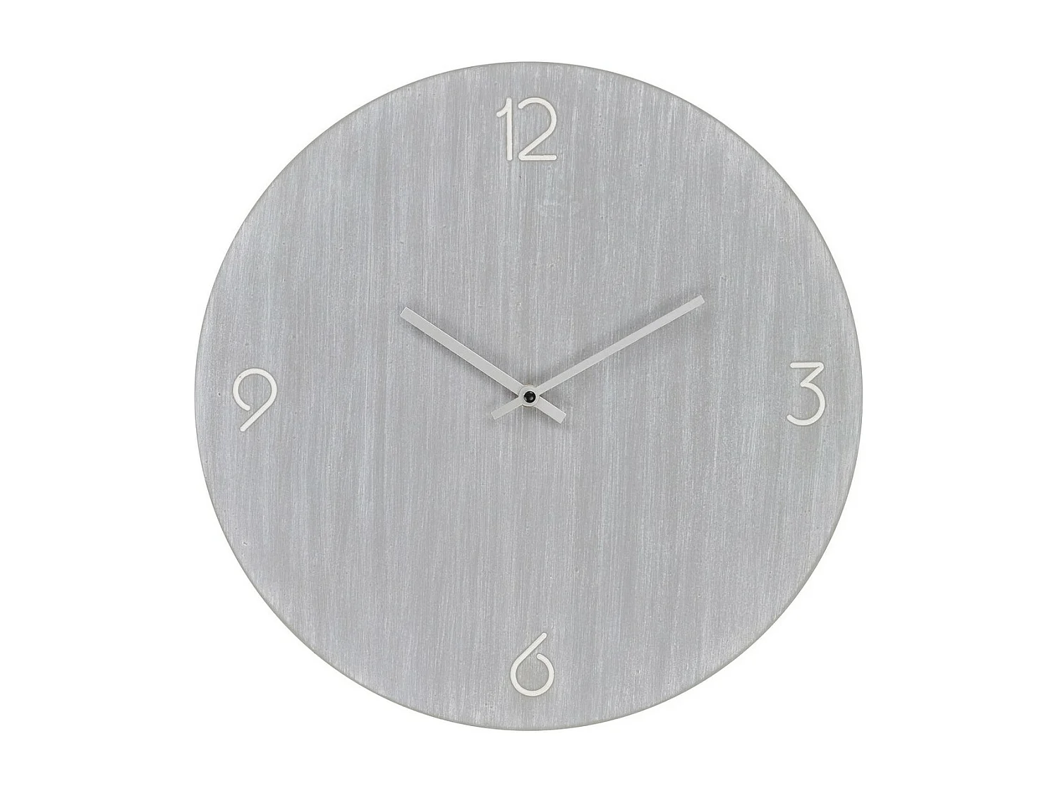 Horloge Murale Ravenna, Gris, 40x4x40 cm, Seven Design