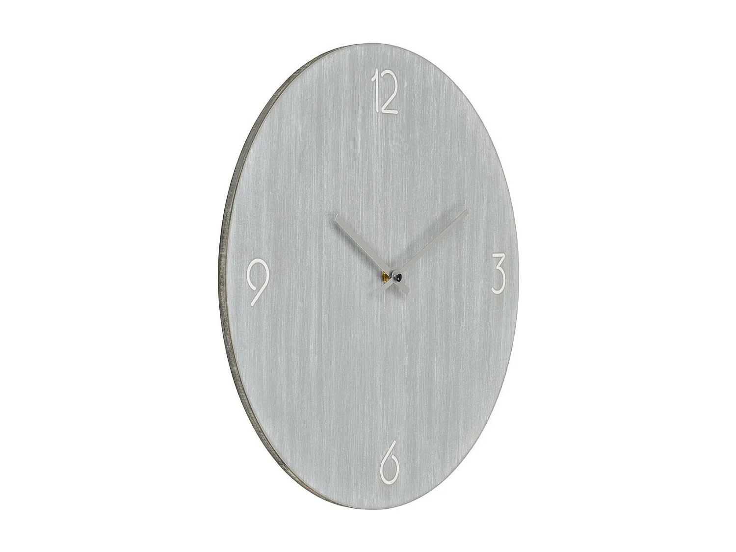 Horloge Murale Ravenna, Gris, 40x4x40 cm, Seven Design