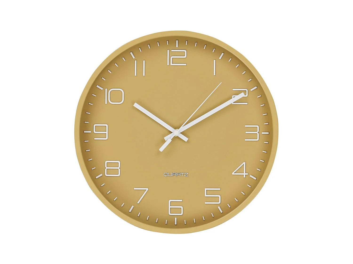 Horloge Murale Rosolini, Orange, 30x4x30 cm, EPIKASA