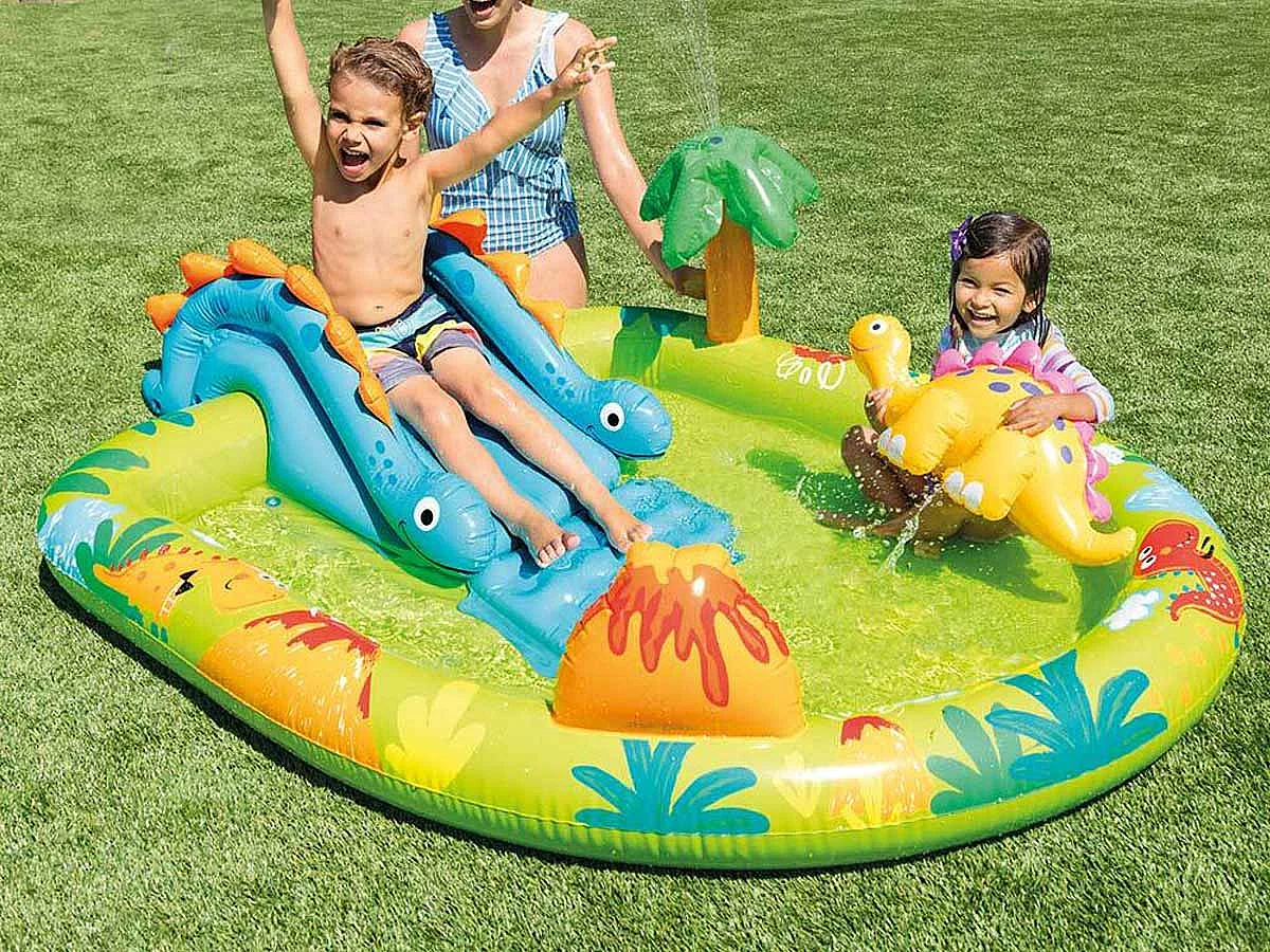 Aufblasbarer Spielplatz Kleiner Dino - Intex