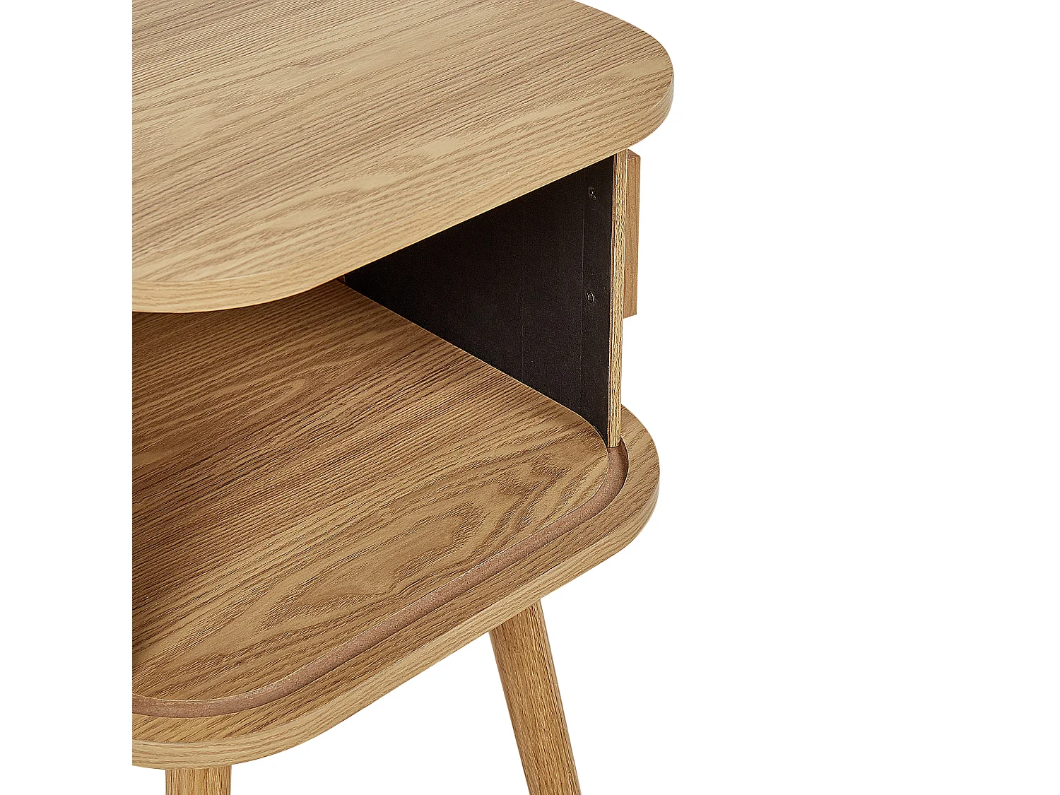 Szafka nocna SELAH Brązowy