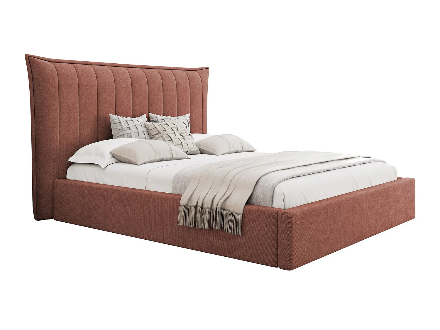 Cama Comfivo Solacium, Doble, Rosa, Tapiz, Somieres, 19x22x12cm