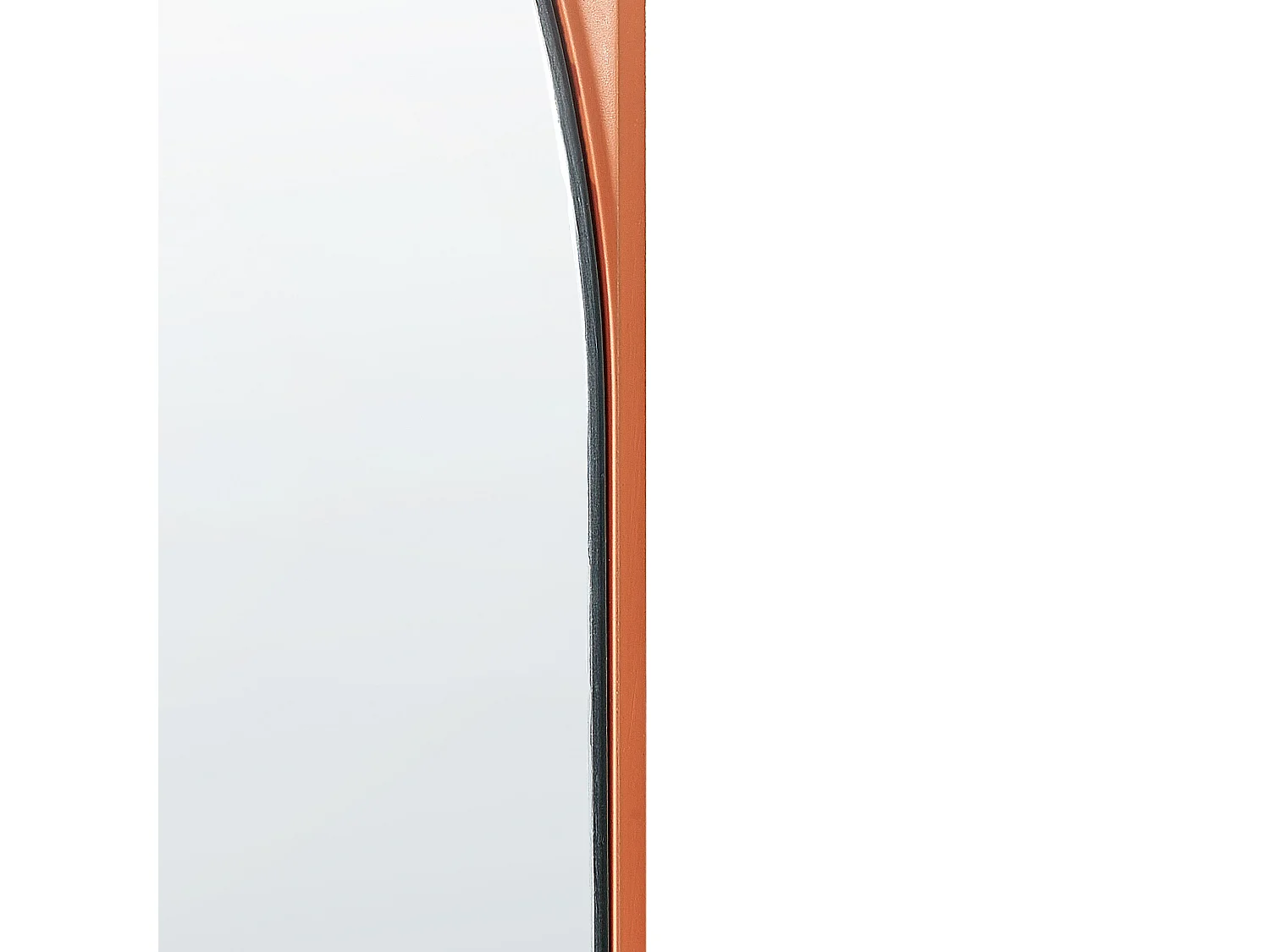 Wandspiegel GROISES 55 cm 140 cm Orange