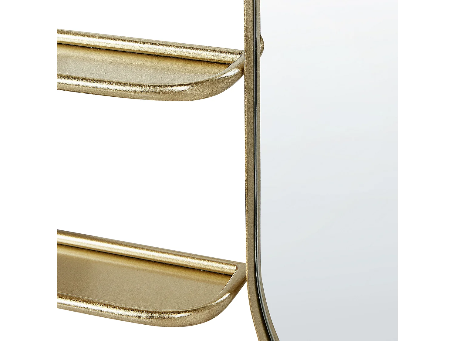 Wandspiegel BRION 72 cm 80 cm Metaal Goud