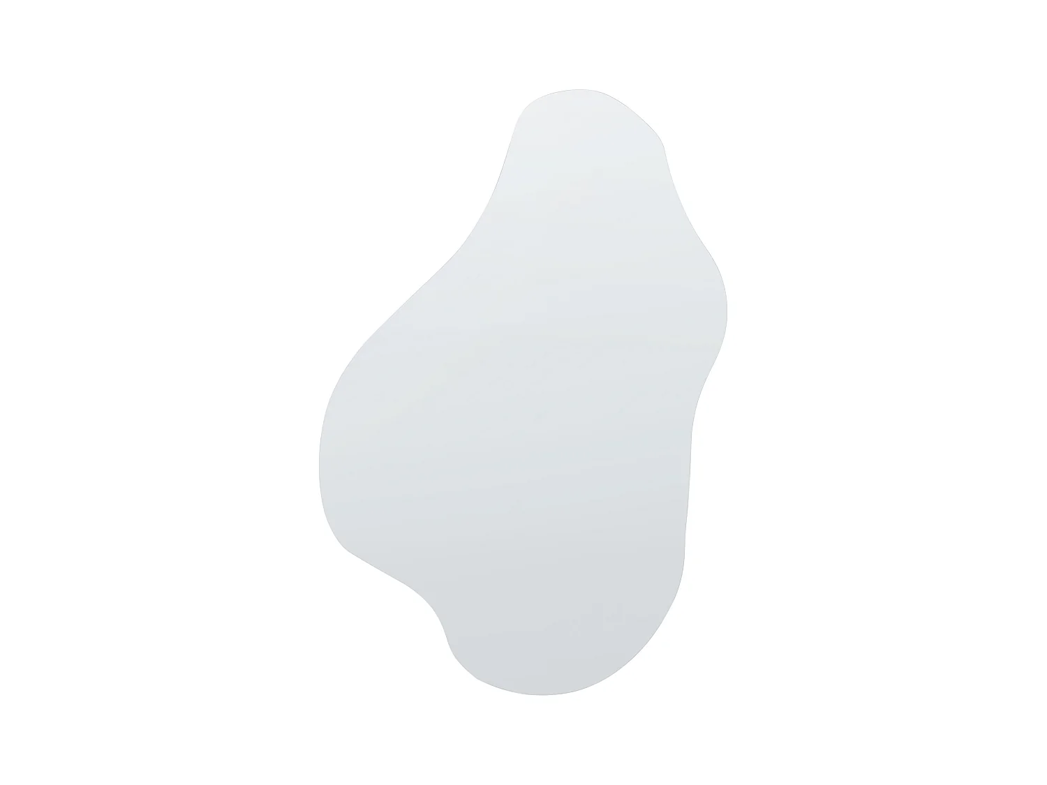 Miroir HERRY 46 cm 76 cm Gris