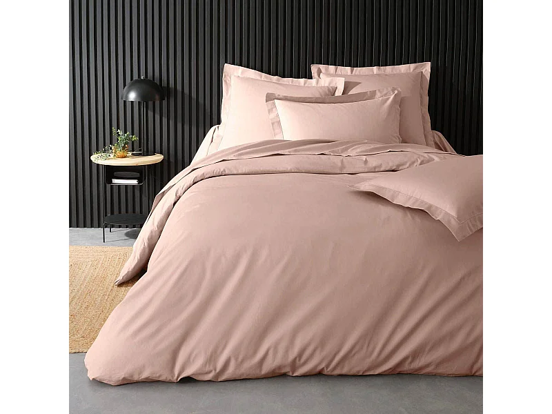 Housse de Couette "Percaline" 240x260cm Nude