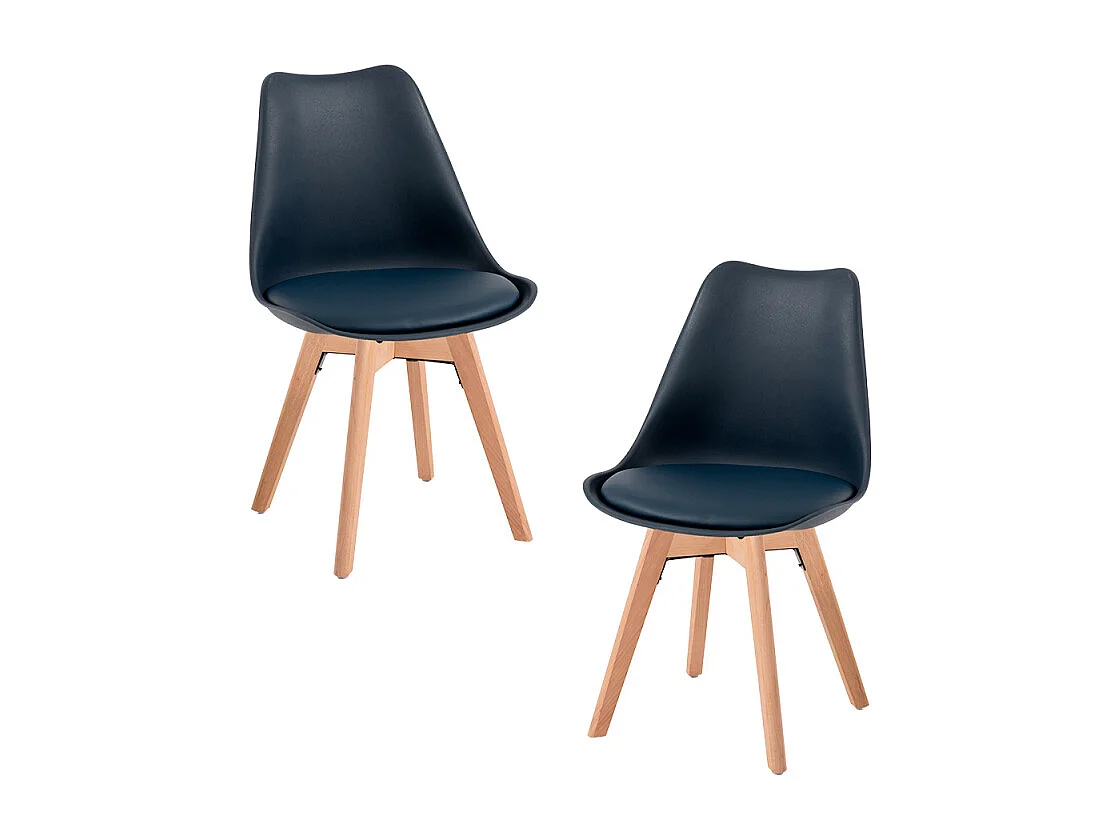Packs Sillas Comedor - Pack 2 Sillas Synk Basic - Azul oscuro