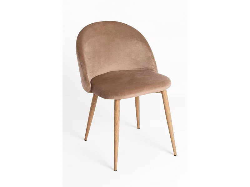 Packs Sillas Comedor - Pack 4 Sillas Vint Terciopelo - Champán