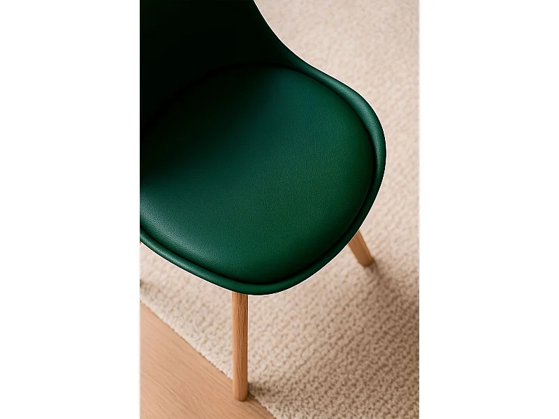 Sillas Comedor - Silla Synk Basic - Verde oscuro