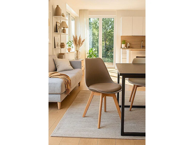 Sillas Comedor - Silla Synk Basic - Trigo