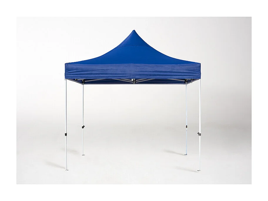 Carpa Plegable 3x3 Master - Azul - Impermeable - Cenador ideal para Camping, Eventos, Playa, Jardín