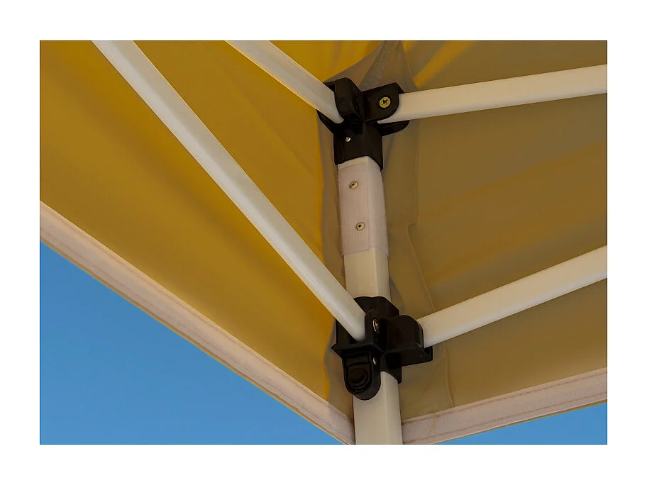 Carpa Plegable 3x3 Master - Marrón - Impermeable - Cenador ideal para Camping, Eventos, Playa, Jardín