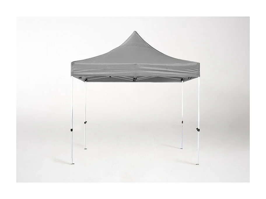 Carpa Plegable 3x3 Master - Gris - Impermeable - Cenador ideal para Camping, Eventos, Playa, Jardín