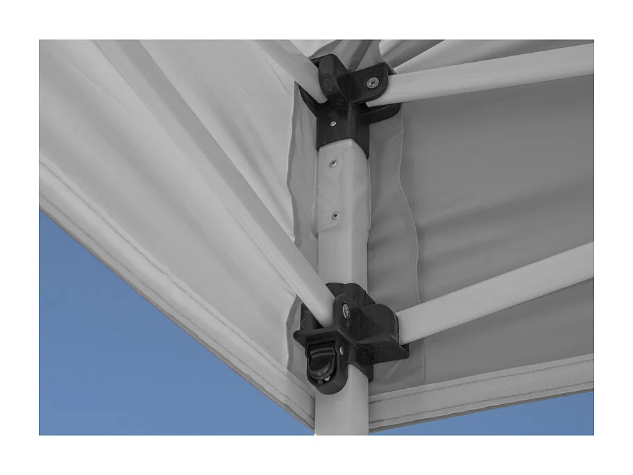 Carpa Plegable 3x3 Master - Gris - Impermeable - Cenador ideal para Camping, Eventos, Playa, Jardín