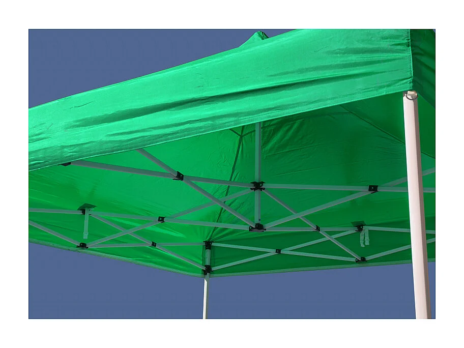 Carpa Plegable 3x3 Master - Verde lima - Impermeable - Cenador ideal para Camping, Eventos, Playa, Jardín