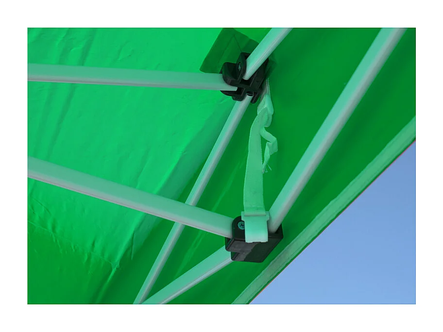 Carpa Plegable 3x3 Master - Verde lima - Impermeable - Cenador ideal para Camping, Eventos, Playa, Jardín