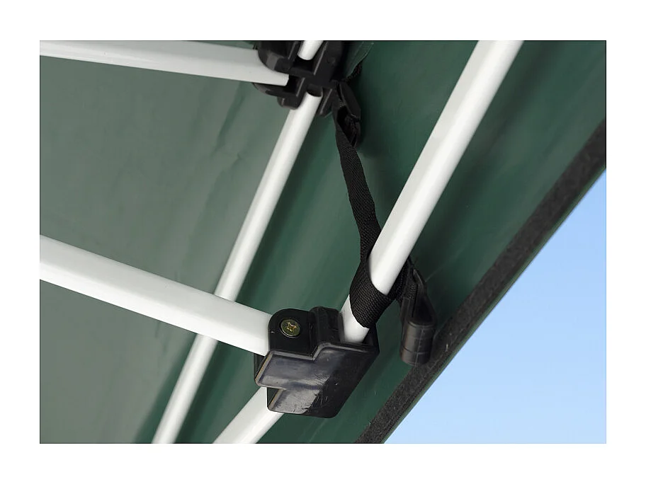 Carpa Plegable 3x3 Master - Verde - Impermeable - Cenador ideal para Camping, Eventos, Playa, Jardín