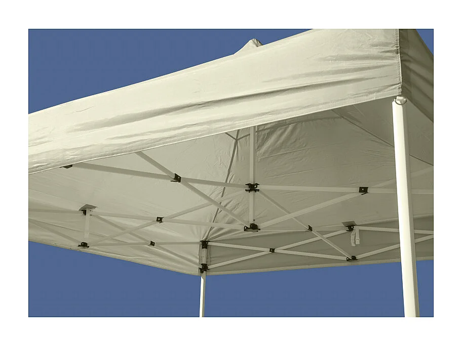 Carpa Plegable 3x3 Master - Beige - Impermeable - Cenador ideal para Camping, Eventos, Playa, Jardín
