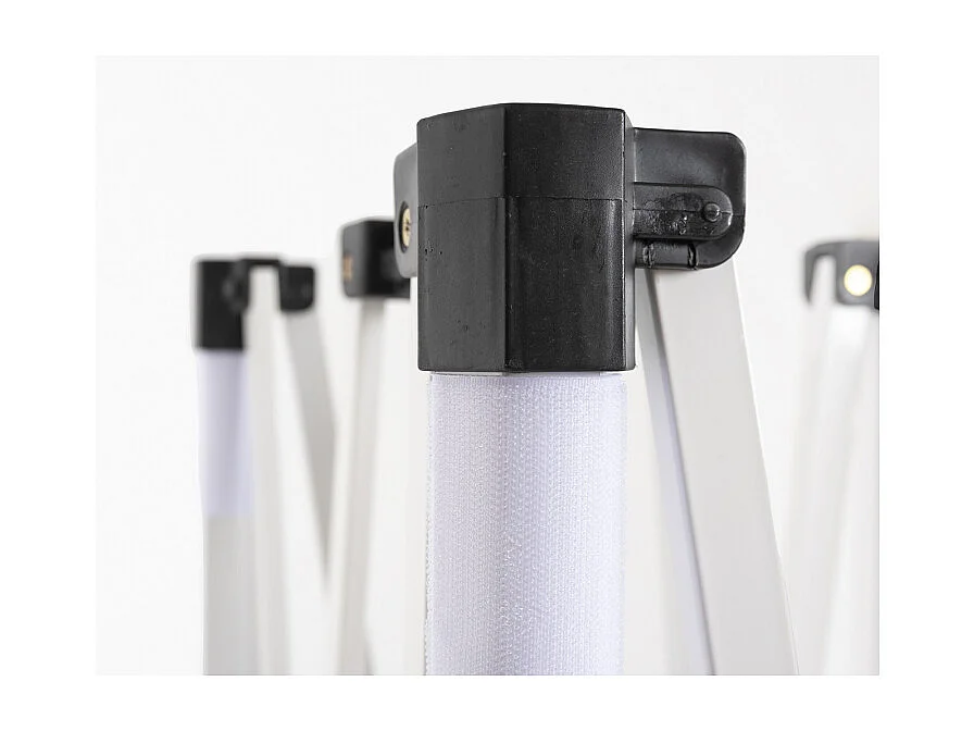 Carpa Plegable 3x3 Master Plus - Negro - Impermeable - Cenador ideal para Camping, Eventos, Playa, Jardín