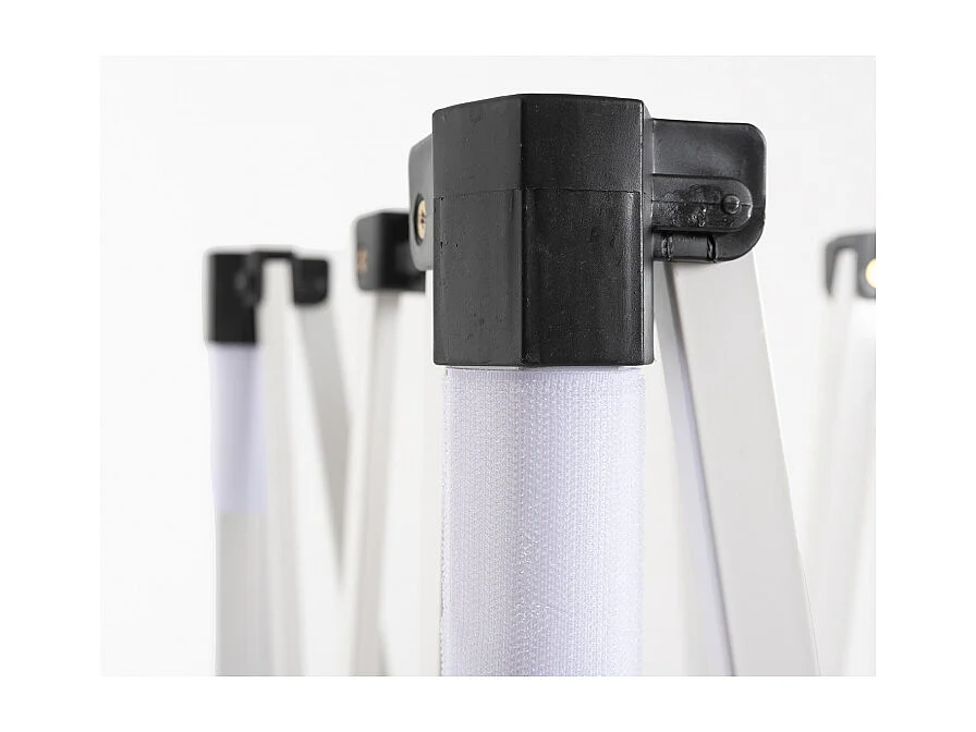 Carpa Plegable 3x3 Master Plus - Crema - Impermeable - Cenador ideal para Camping, Eventos, Playa, Jardín