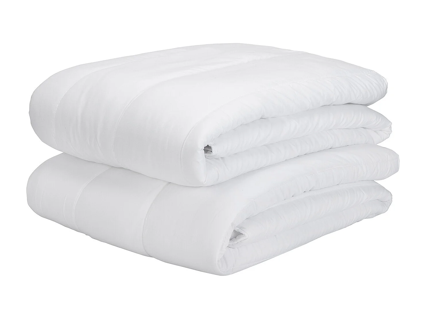 Couette double microfibre, 4 Saisons antiallergique 300gr + 150gr