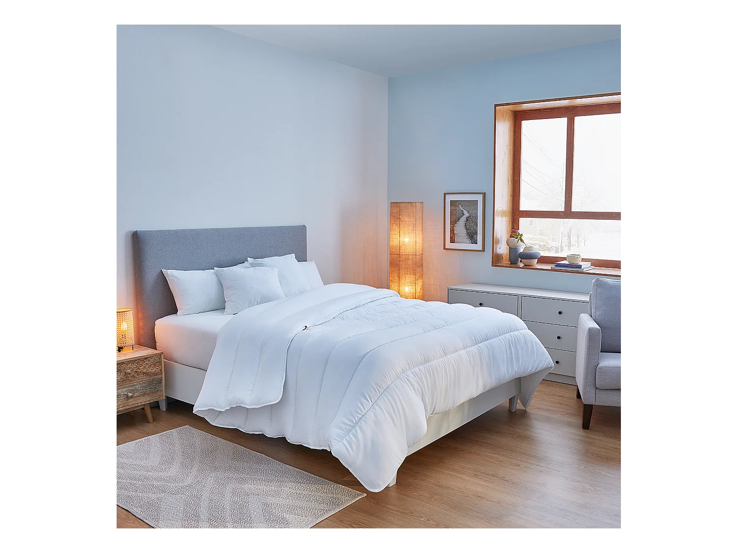 Couette en fibres d'Aloe Vera 500gr pour l'hiver