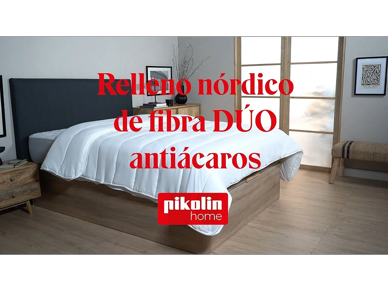 Edredão Nórdico 300gr+150gr fibra antialérgica | 220 x 240 cm